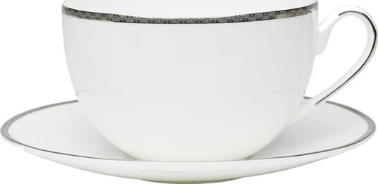 Porsgrunds Porselænsfabrik Nathalie Platinum Tekopp m/Skål 45cl