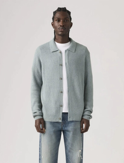 Levi"s® Catalina Cardigan Lead Grey XL