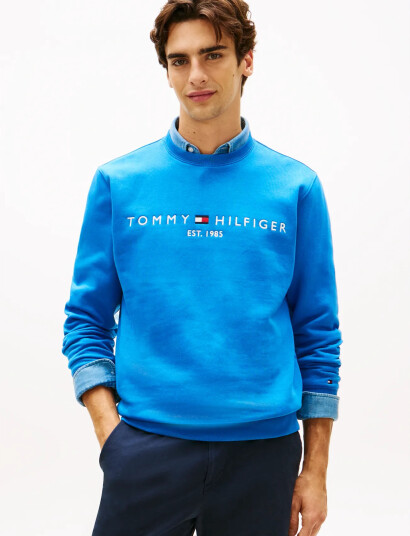 Tommy Hilfiger Tommy Logo Sweatshirt Blue M
