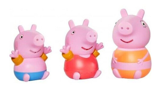 Tomy Peppa Pig Squirters Mummy Pig Peppa & George Tomy Peppa Pig Squirters Mummy Pig Peppa & George
