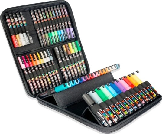 Posca Posca Marker 60-set Rubbercase