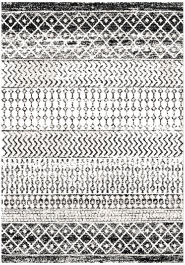 Wilton teppe Ovada svart/hvit Størrelse: 200 x 280 cm