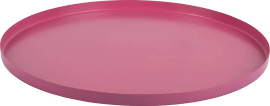 present time Tray Servir Round Medium - Pink - Ø 35 CM