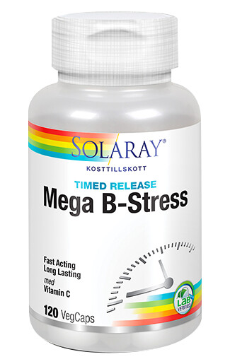 Mega B-Stress, 120 kapslar Mega B-Stress, 120 kapslar