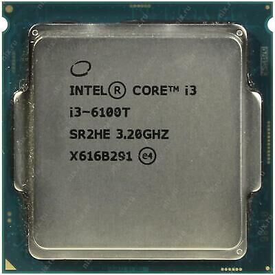 Intel Core i3-6100T 3.20GHz - Socket LGA1151-1 230121 Intel Core i3-6100T 3.20GHz - Socket LGA1151-1 230121