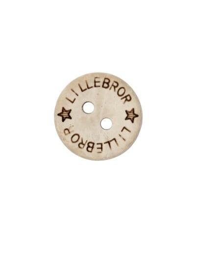 Kort Og Godt Knapp Lillebror 15Mm