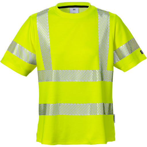 Fristads T-Shirt Dam 7458 Thv Klass 2 Varselgul L Fristads T-Shirt Dam 7458 Thv Klass 2 Varselgul L
