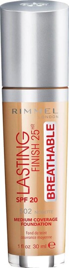 Rimmel Lasting Finish 25th Breathable SPF 20 502 Noisette 30 ml