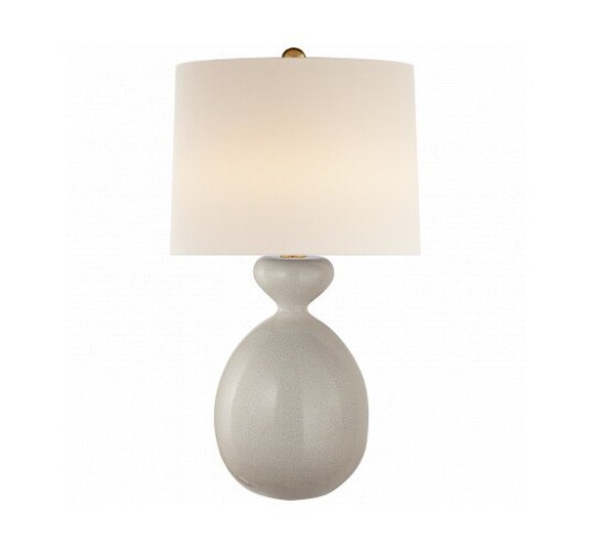 Gannet Table Lamp Bone Craquelure
