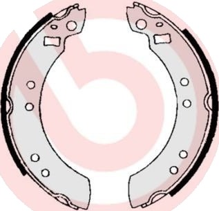 BREMBO S 24 501 Bremsesko sett