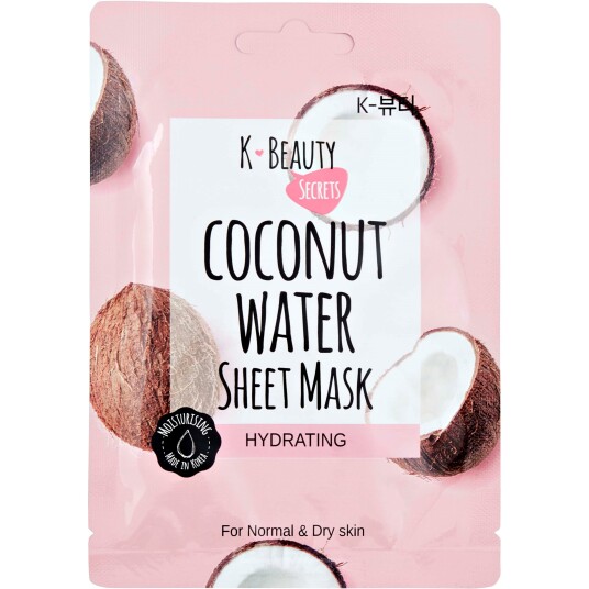 K-Beauty Secrets Coconut Water Sheet Mask 15 g K-Beauty Secrets Coconut Water Sheet Mask 15 g