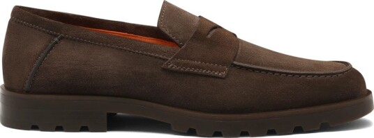 Santoni Herre Sko Brun 45 EU,