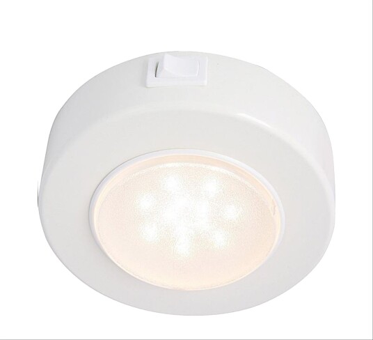 Båtsystem Sun LED Taklampa 8 30 V Hvit Finish