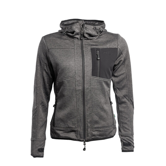 Arrak Outdoor Wildlife Fleece-Hettegenser Dame Grå (38) Arrak Outdoor Wildlife Fleece-Hettegenser Dame Grå (38)