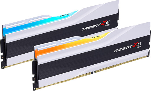 G.Skill Trident Z5 RGB DDR5-6000 WH C36 DC - 32GB G.Skill Trident Z5 RGB DDR5-6000 WH C36 DC - 32GB