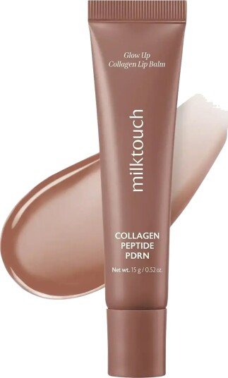 Milktouch Glow Up Collagen Lip Balm Brown 15 G