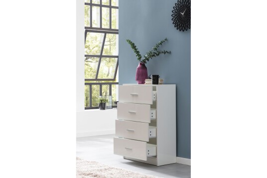 Kommode Kinjerski 60x30 cm Hvit
