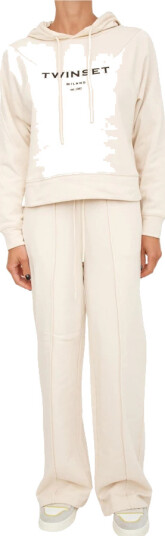Twinset Dame Sport Hvit L,