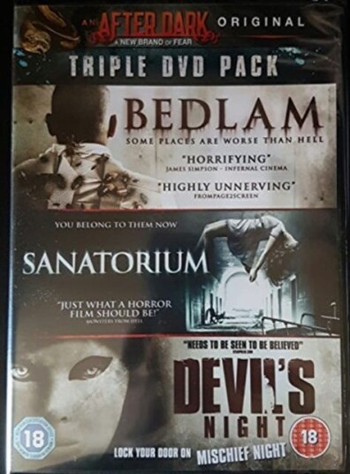 Sanatorium/Devils Night/Bedlam DVD Sanatorium/Devils Night/Bedlam DVD