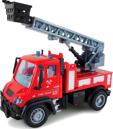 Amewi Mini RC Brannbil 1:64 2,4GHz Rød