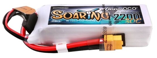 Gens Ace 4s 2200mAh - 30C - Gens Ace Soaring G-Tech XT60