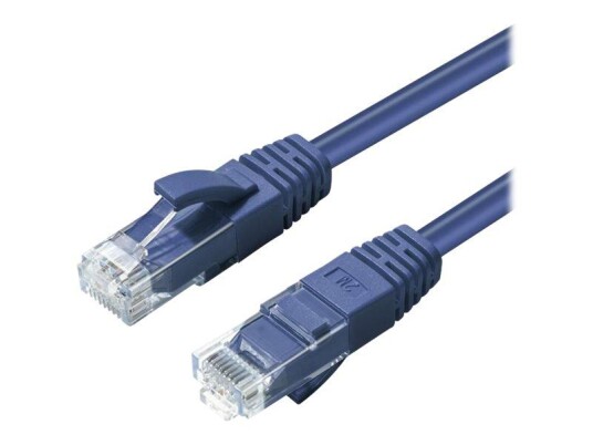 MicroConnect Cat8 Nettverkskabel 3m RJ-45 Blå
