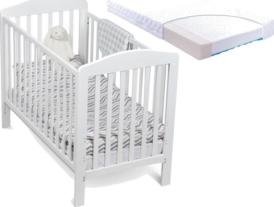 JLY ELLA Dream Lux Sprinkelseng Med Madrass Hvit