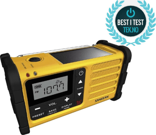 Sangean MMR-88 DAB+/FM Solcelledrevet Bærbar Radio Oransje Sangean MMR-88 DAB+/FM Solcelledrevet Bærbar Radio Oransje