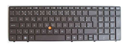 Hp - Tastatur - Tyrkisk - For Elitebook 8560W Mobile Workstation Hp - Tastatur - Tyrkisk - For Elitebook 8560W Mobile Workstation