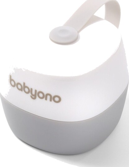 BabyOno 535 Natural Nursing Smokkeboks Hvit