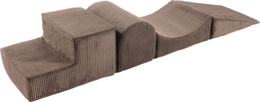Meowbaby Foam Sett 4 Elementer Cord, Brun