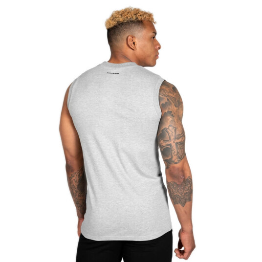 Gorilla Wear Men Sorrento Sleeveless T Shirt grey xxxxlarge