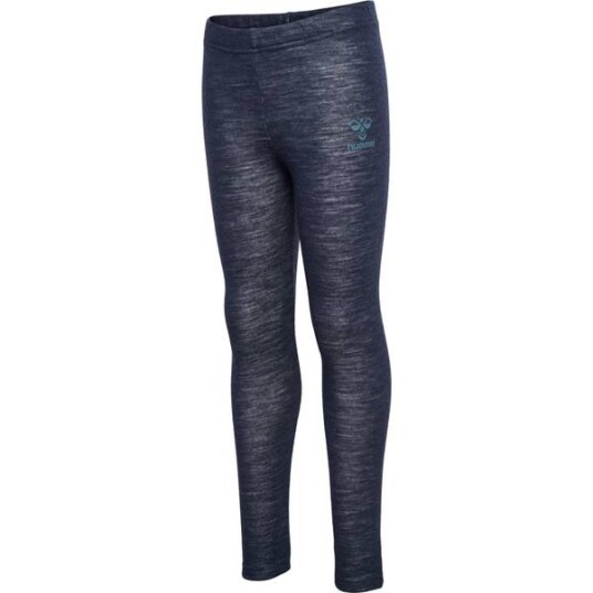 Hummel Wingo ull/bambus leggings black iris 128