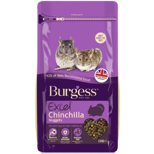 Burgess Chinchilla Nuggets 1.5 kg (40030)