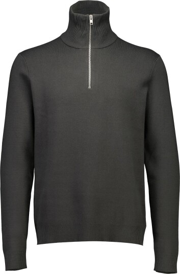 Lindbergh Ecovero Half Zip Knit GRANITE GREEN S
