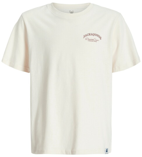 Jack & Jones T skjorte JjeBrandes Antique White 12 år 152 T skjorte Beige Hvit Jack & Jones T skjorte JjeBrandes Antique White 12 år 152 T skjorte Beige Hvit