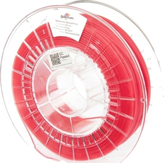 Spectrum PLA Thermoactive Filament 1.75 mm 500 g Rød 80171