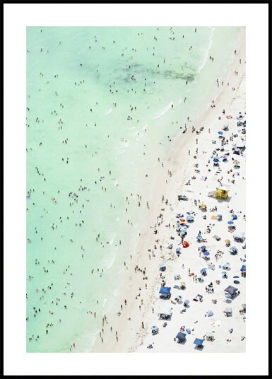 Beach Day Activities Plakat Plakat / 30x40cm
