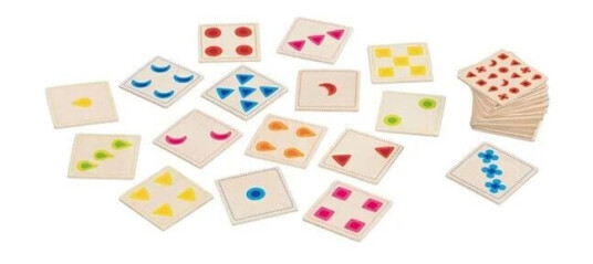 Goki Wooden Colors and Shapes Game 30 pcs.
