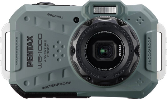 Pentax WG-1000 kompaktkamera Oliven Vanntett kamera for nybegynneren Pentax WG-1000 kompaktkamera Oliven Vanntett kamera for nybegynneren