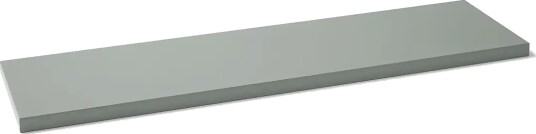 ReCollector Floating Edge Shelf Iron Blue Blue L60X W15X H1.5 ReCollector Floating Edge Shelf Iron Blue Blue L60X W15X H1.5
