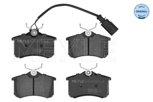 Bremseklosser MEYLE 025 235 5417/W