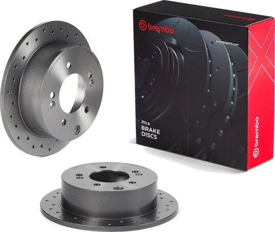 BREMBO 08.B667.1X Bremseskive