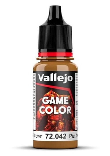 Vallejo Game Color Parasite Brown 18 ml Akrylmaling til Modellbygging