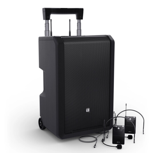 Ld Systems Anny 10 Bph 2 B6 Kompakt-Pa Batteri/bt 2 Trådløse Bøylesystemer
