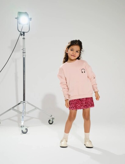 Kids Only Kmgconfidence Life Sequins Skirt Jrs Pink 110