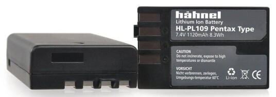 Hähnel Batteri til Pentax Digitalkameraer (HL-PL109/D-Li109) - Oppladbart - 1120mAh Hähnel Batteri til Pentax Digitalkameraer (HL-PL109/D-Li109) - Oppladbart - 1120mAh