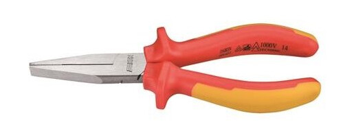 Fladtang 160Mm 1000V Laus I Krom Stål Cr-Mo 1000V. Til Arbejde På Emner Med Op Til 1000V, Iec 60900 Og Vde Godkendt