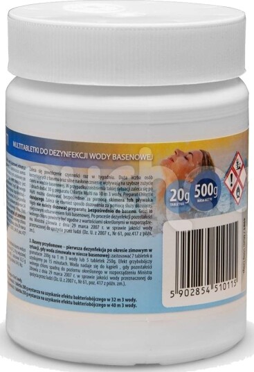 Multifunksjonelle tabletter 25 x 20g 0,5 kg Multifunksjonelle tabletter 25 x 20g 0,5 kg