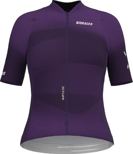 Bioracer Icon sykkeltrøye korte ermer dark violet dame